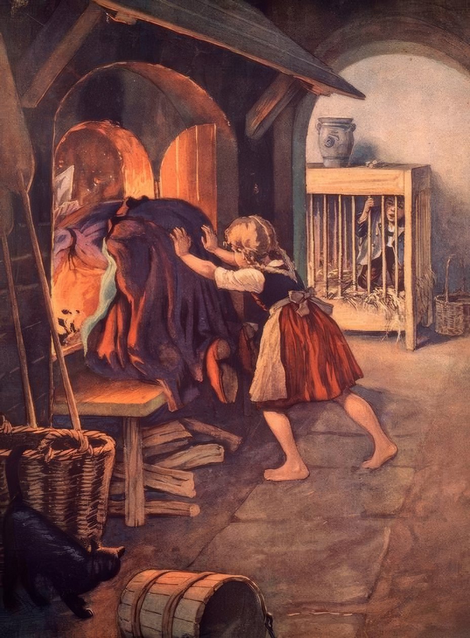 Jaś i Małgosia autorstwa Otto Kubel
