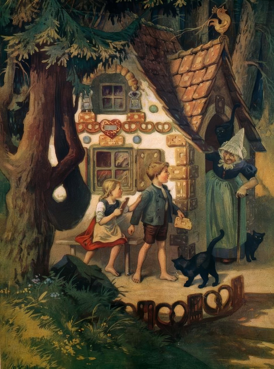Jaś i Małgosia autorstwa Otto Kubel