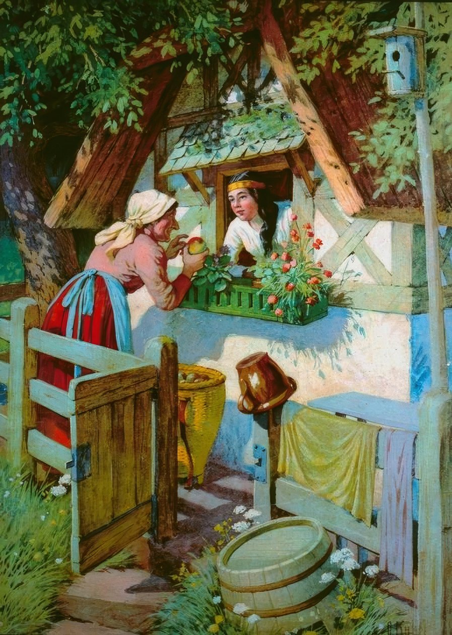 Królewna Śnieżka autorstwa Otto Kubel