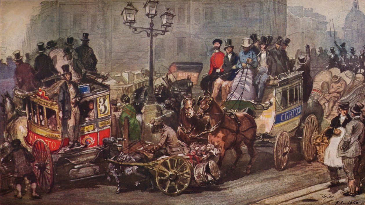 „Scena w cyrku Ludgate”, 1850 autorstwa Otto Limited