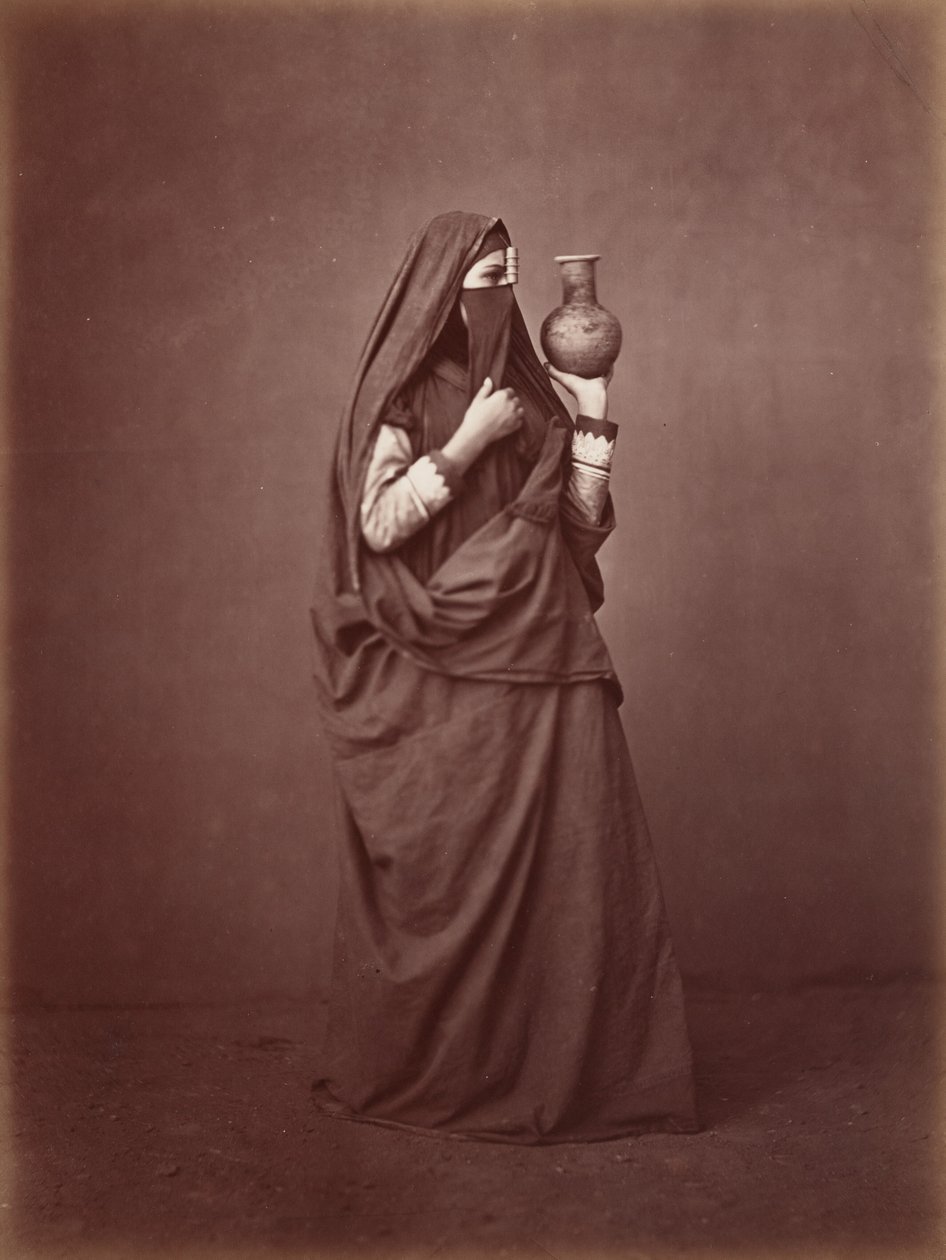 Portret Egipcjanki, ok. 1870 (zdjęcie) autorstwa Otto Schoefft