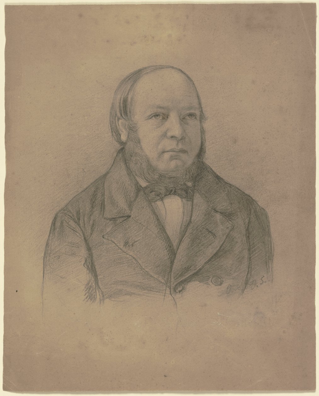 Portret Johanna Christofa Scholderera, ojca artysty autorstwa Otto Scholderer