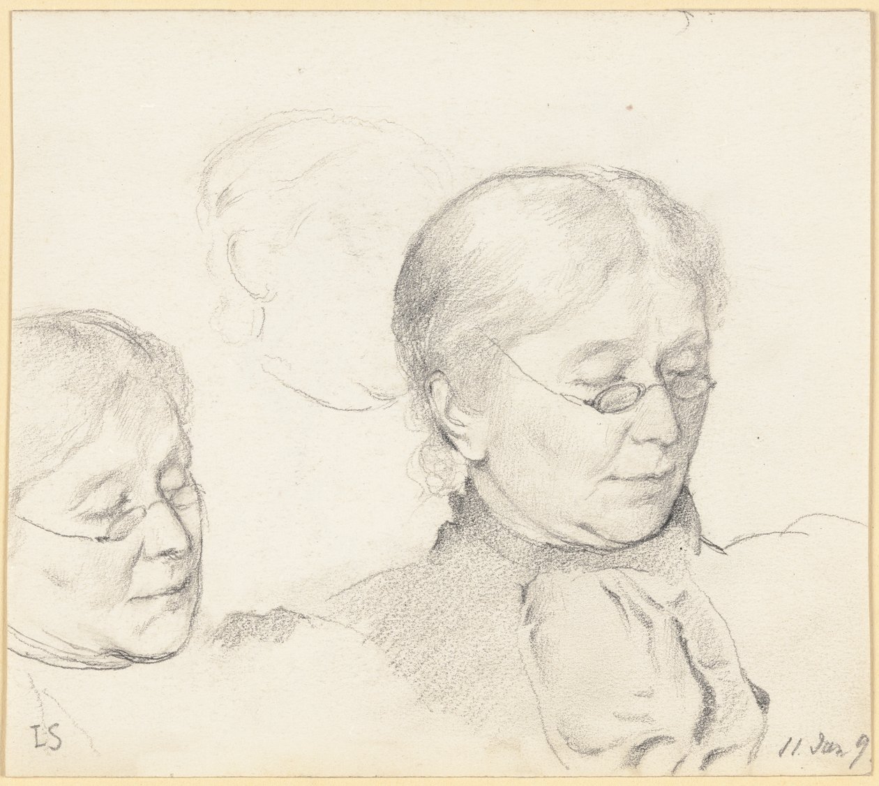 Luise Scholderer autorstwa Otto Scholderer
