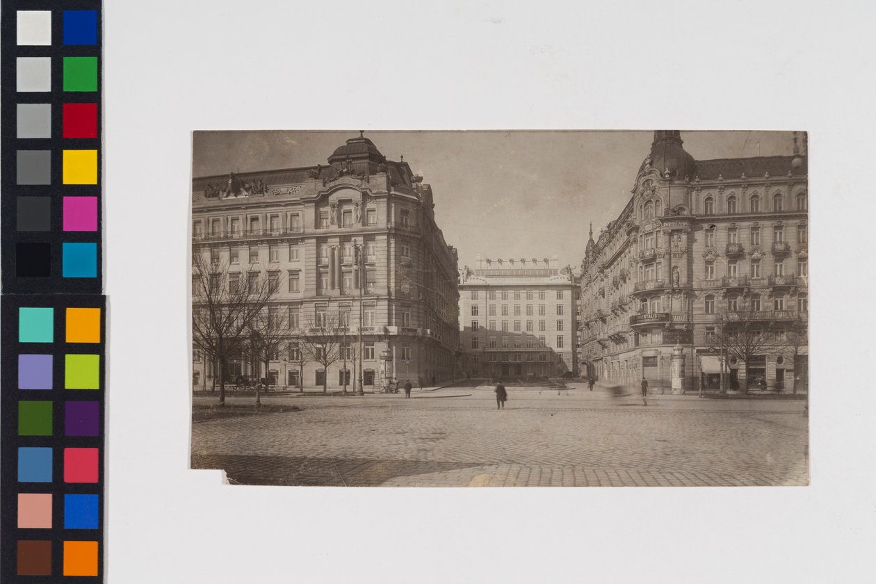1. dzielnica, Georg-Coch-Platz 2 - Urząd Pocztowej Kasy Oszczędności - Widok od strony Stubenring autorstwa Otto Wagner