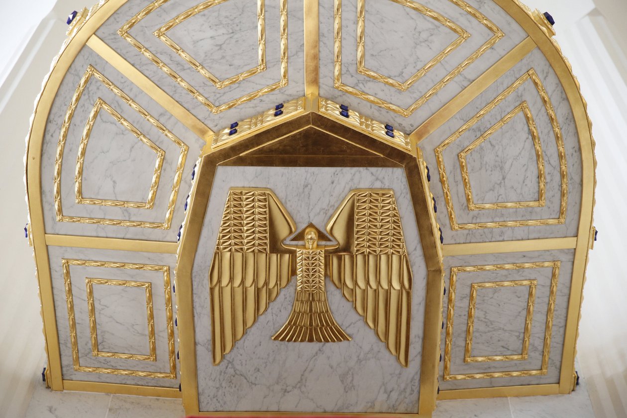 Kościół Świętego Ducha Am Steinhof (kościół Leopolda), Wiedeń, Austria (zdjęcie) autorstwa Otto Wagner