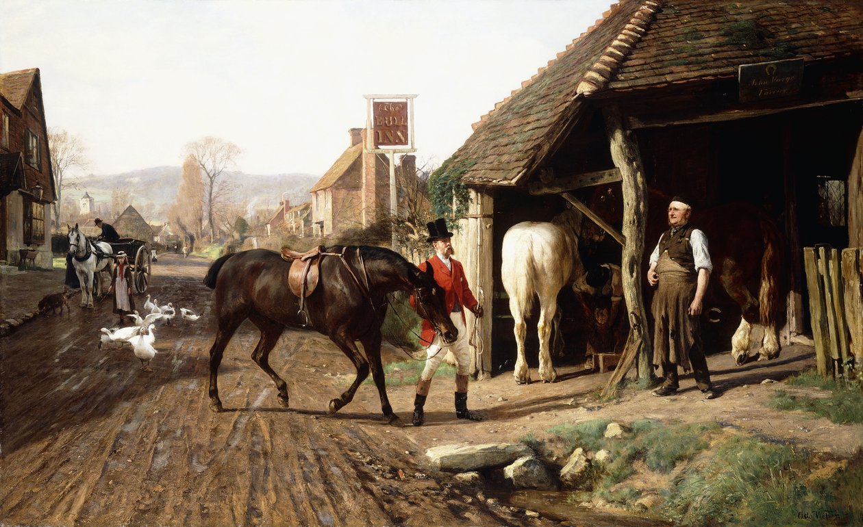 On rzuca but autorstwa Otto Weber