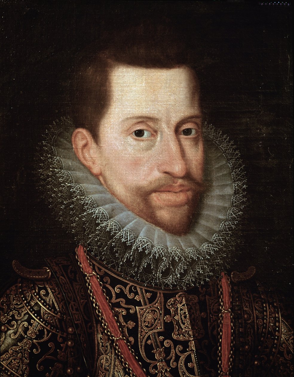 Arcyksiążę Austrii Albert Habsburg (olej na płótnie, koniec XVI w.) autorstwa Otto van Veen
