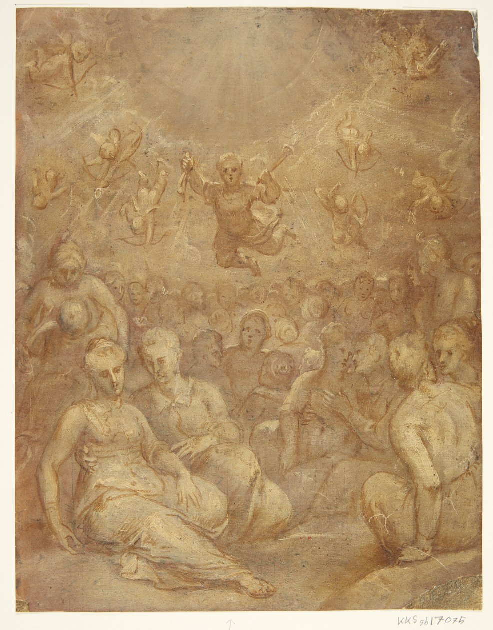 Scena mitologiczna (?) autorstwa Otto van Veen