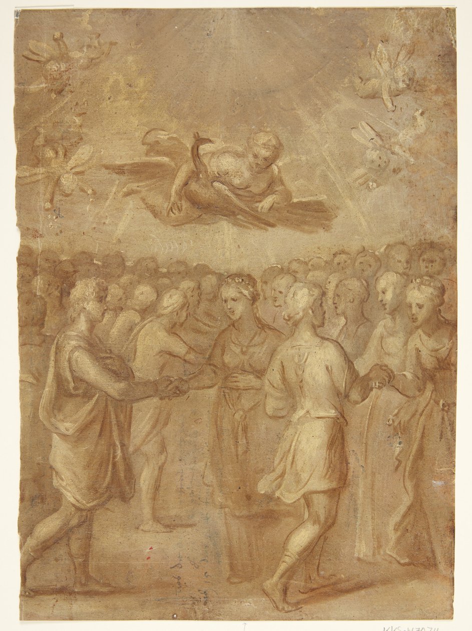 Scena mitologiczna autorstwa Otto van Veen