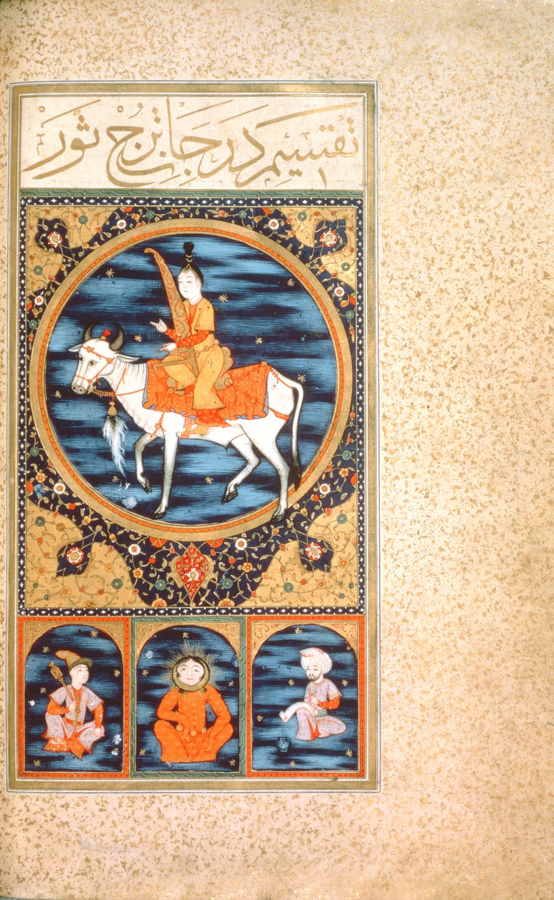 NADZÓR 242 f.10v Taurus autorstwa Ottoman School