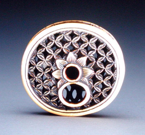 Rewers netsuke, ok. 1870 (dla awersu patrz 195485) autorstwa Ozaki Kokusai