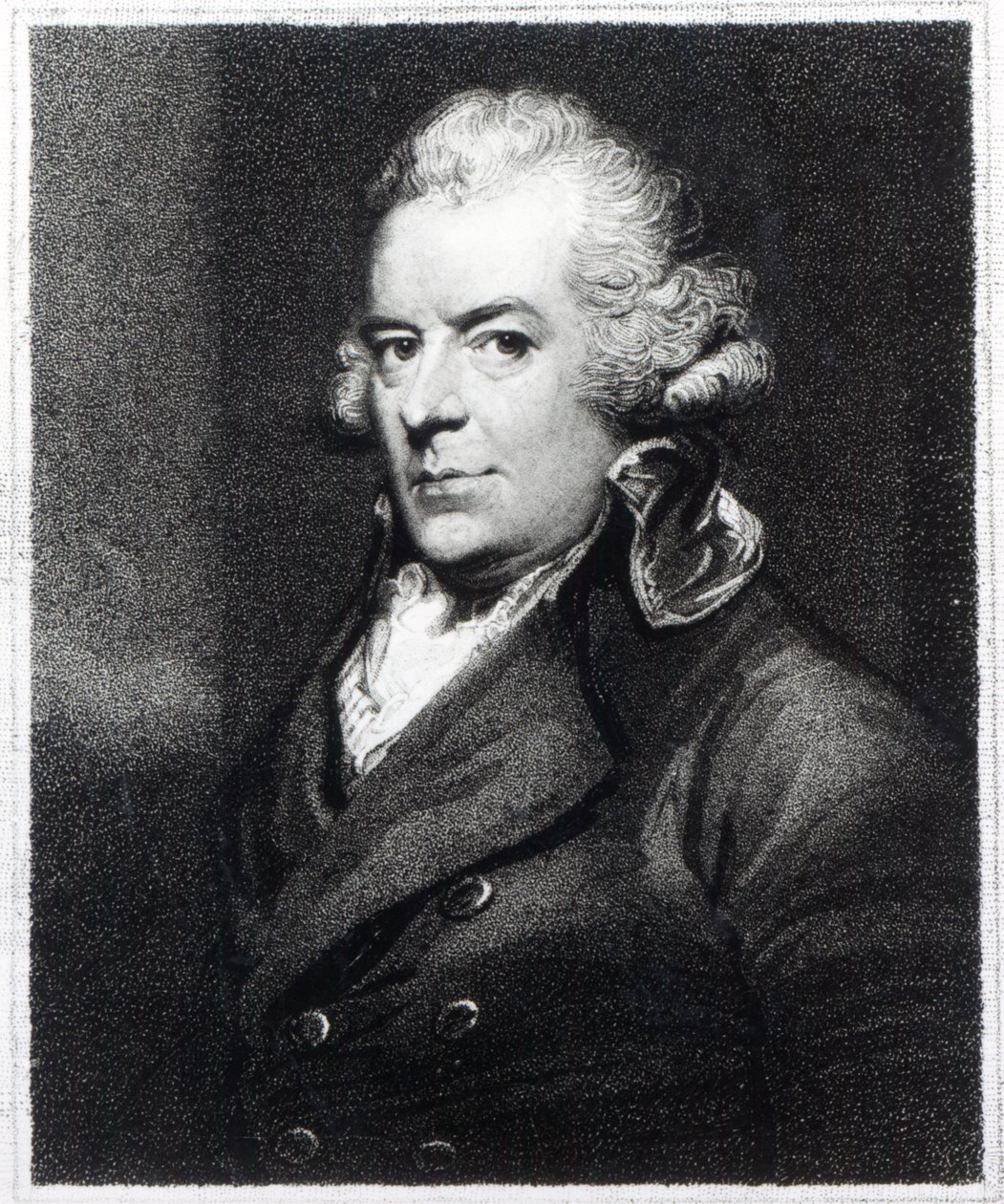James Wyatt Esq. RA, grawerowane przez Josepha Singletona, c.1795 autorstwa Ozias Humphry
