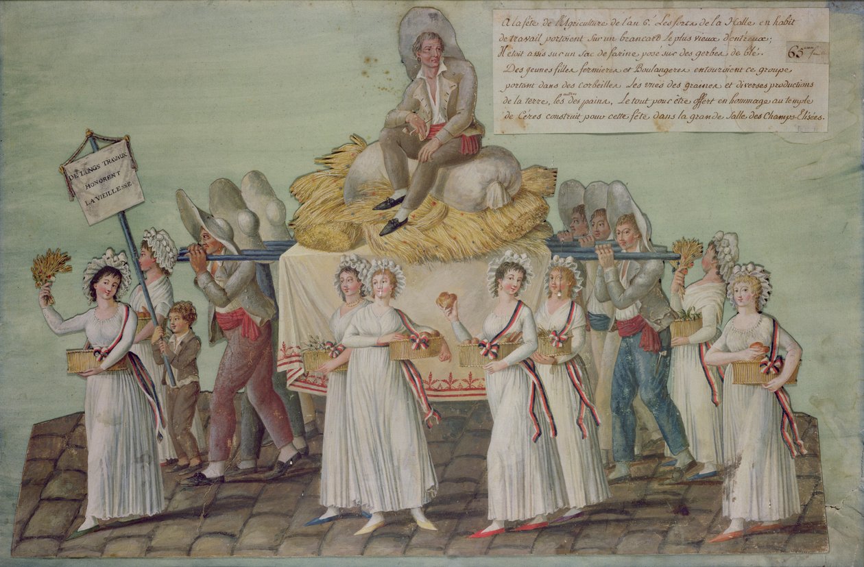 Święto Rolnictwa w 1796 r. w Paryżu autorstwa P. A. and J.B. Lesueur