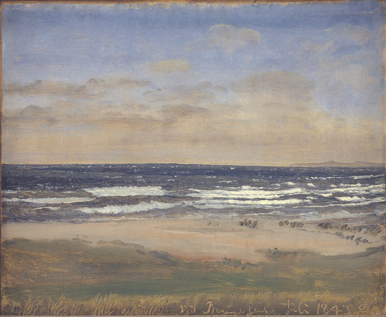Plaża w Rågeleje autorstwa P.C. Skovgaard