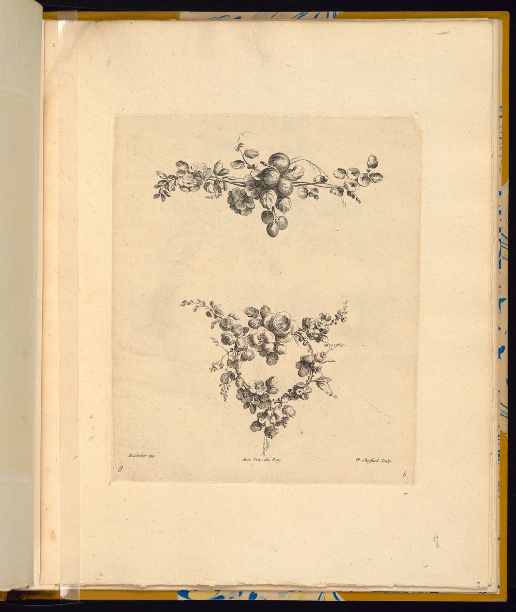 Druk (Francja) autorstwa P.P. Choffard