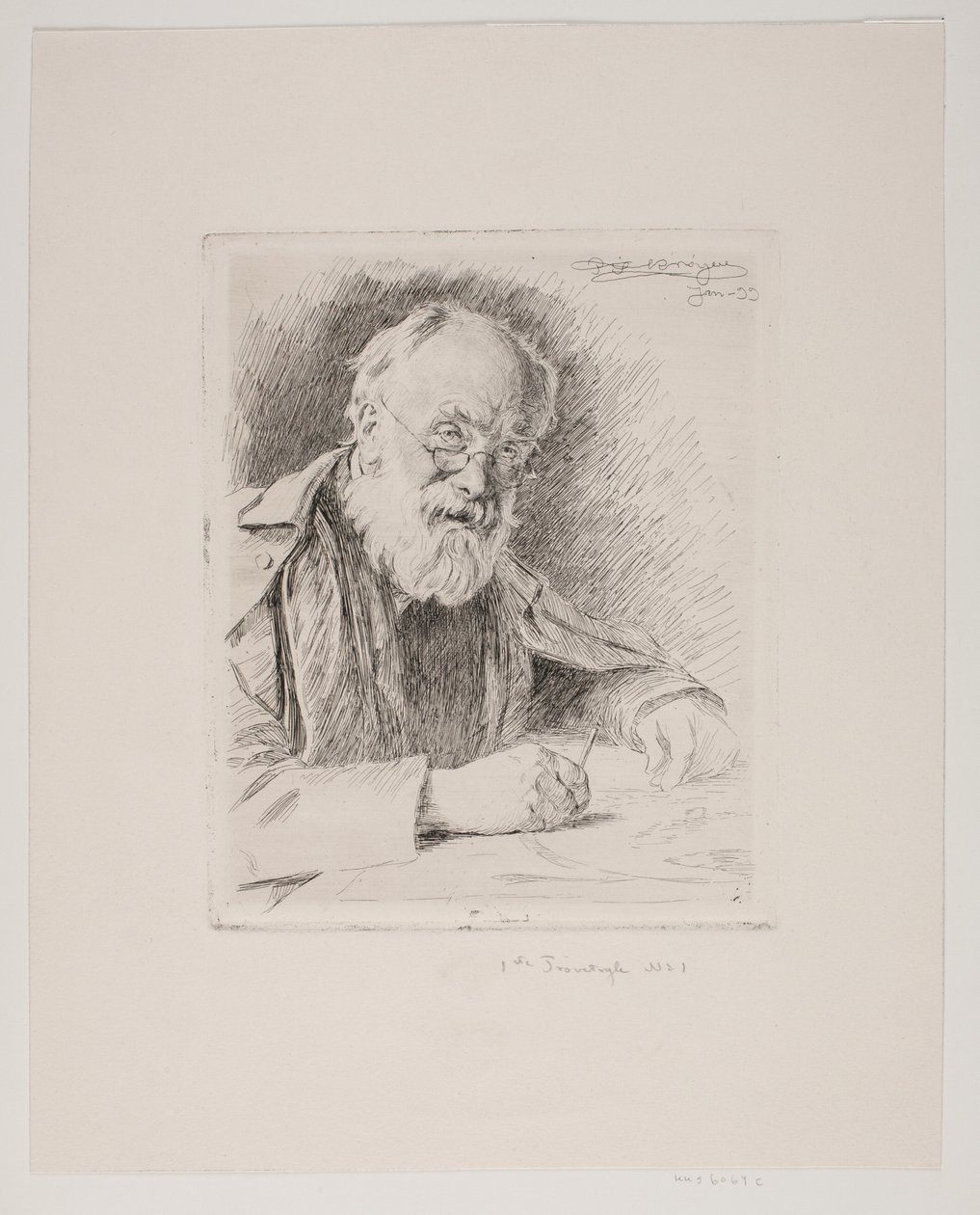 Lorenz Frolich autorstwa Peder Severin Krøyer