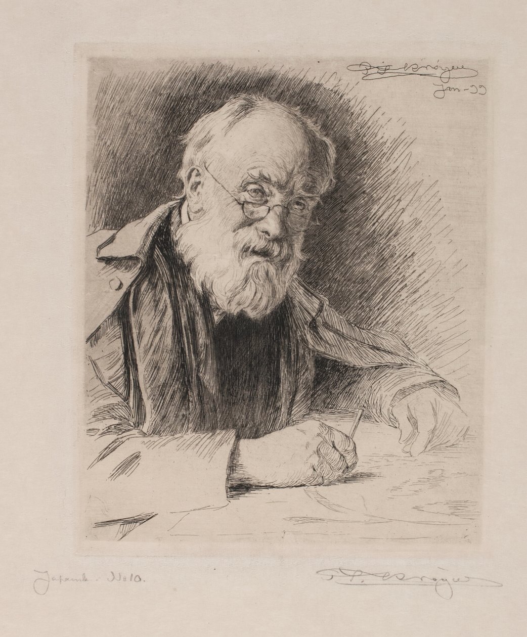 Lorenz Frolich autorstwa Peder Severin Krøyer