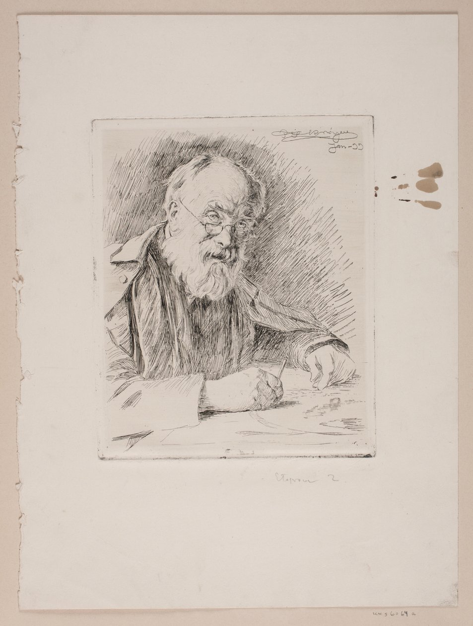 Lorenz Frolich autorstwa Peder Severin Krøyer