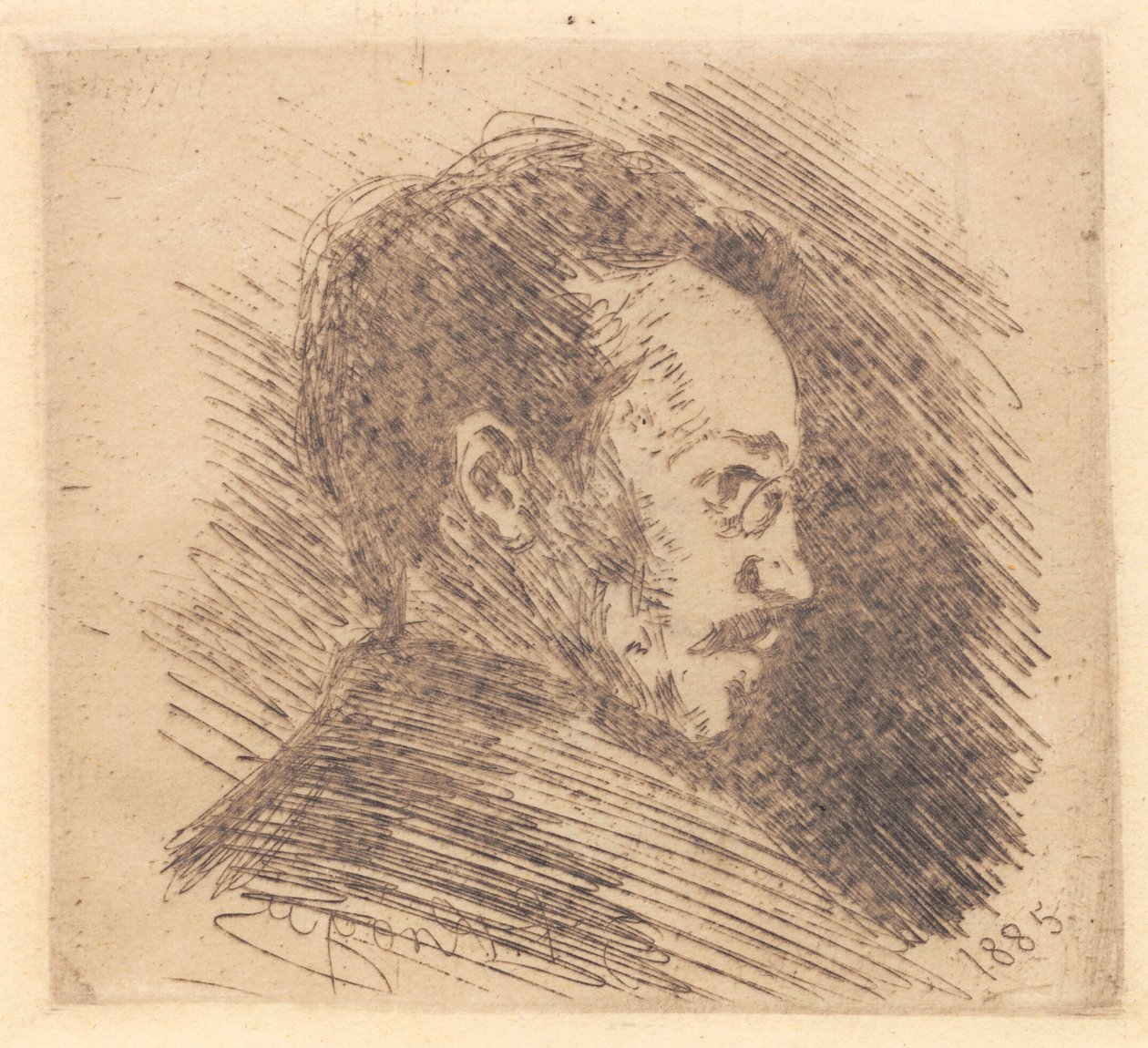 Portret Juliusa Paulsena autorstwa Peder Severin Krøyer