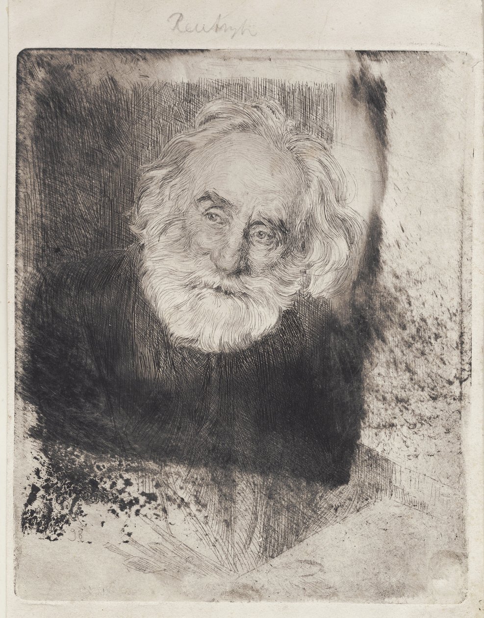 Portret Vilhelma Kyhn autorstwa Peder Severin Krøyer