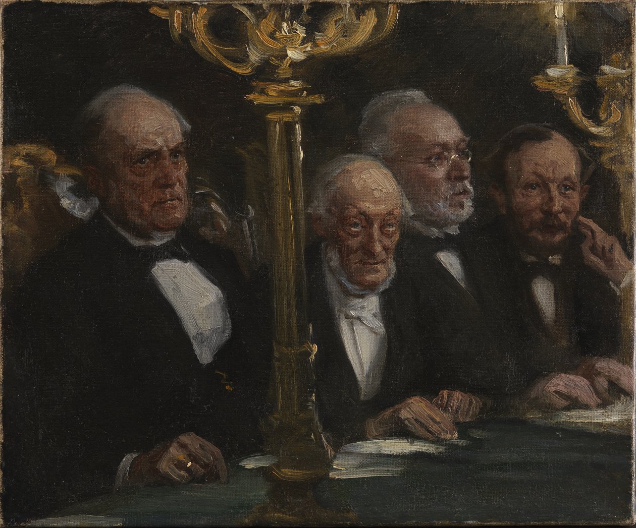 Grupa portretowa autorstwa Peder Severin Krøyer