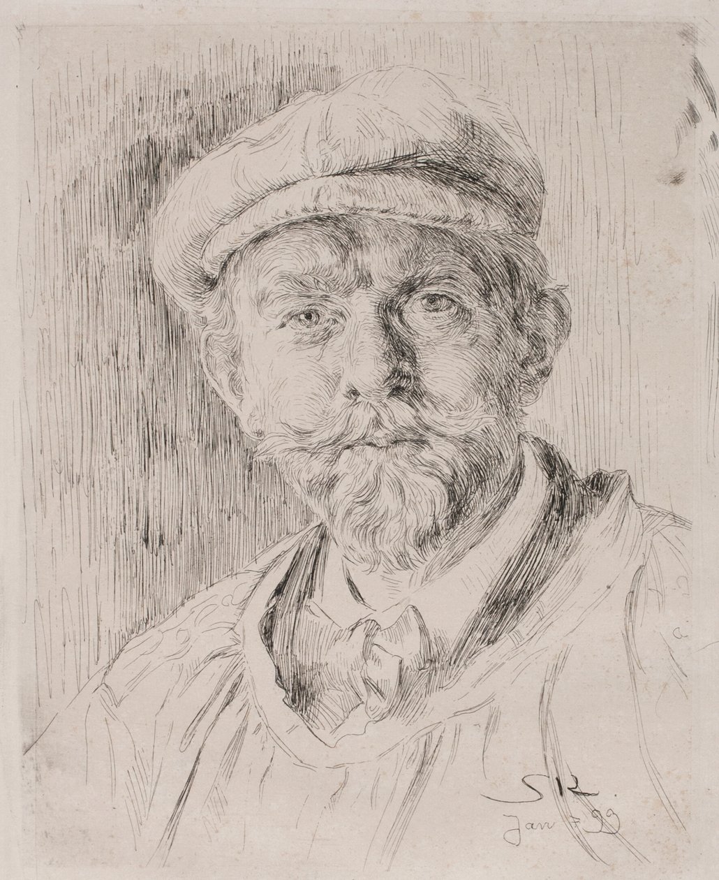 Autoportret autorstwa Peder Severin Krøyer
