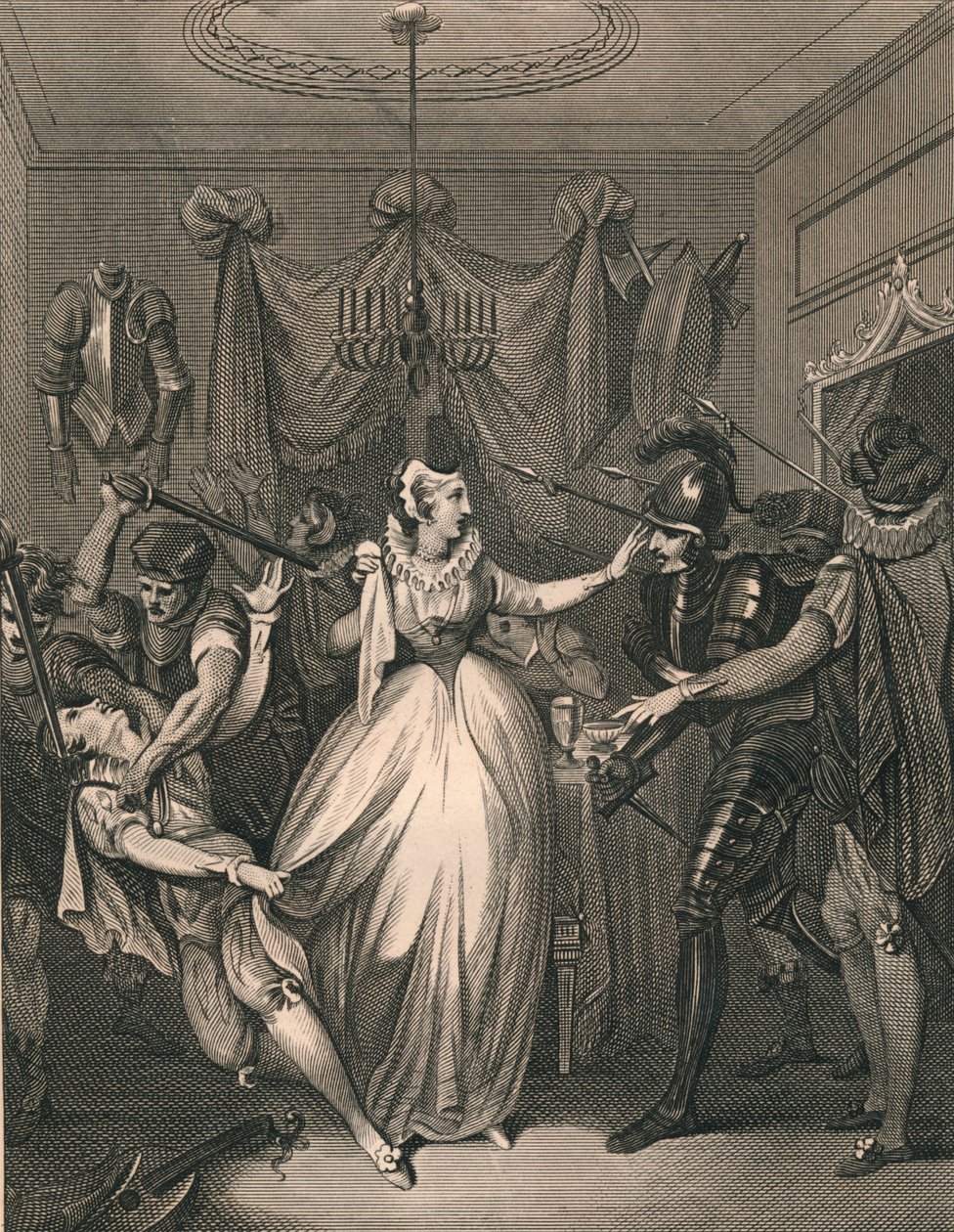 Śmierć Rizzia, 1566, 1794-1812 autorstwa P Rothwell