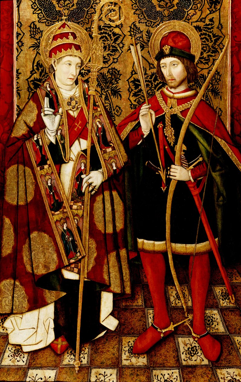 św. Sebastian i Fabian autorstwa Pablo Vergos