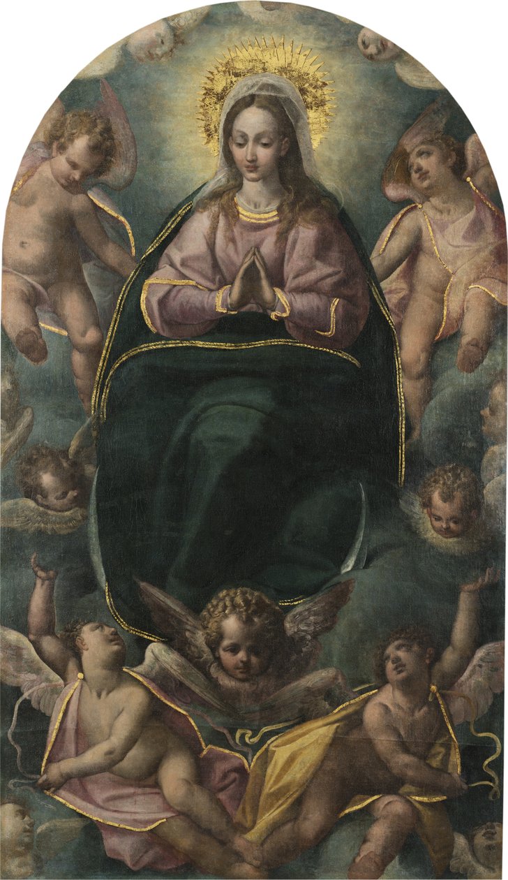 Madonna z Aniołami autorstwa Pablo de Cespedes