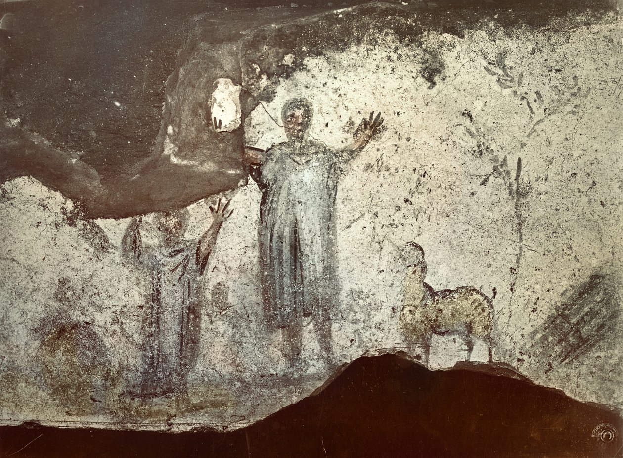 Ofiara Abrahama autorstwa Paleo Christian