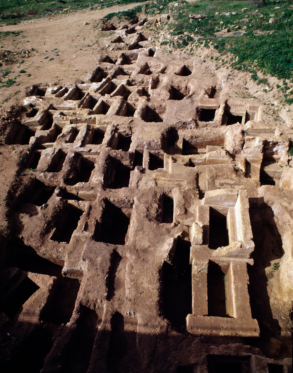 Widok nekropolii paleochrześcijańskiej, IV wiek autorstwa Paleo Christian