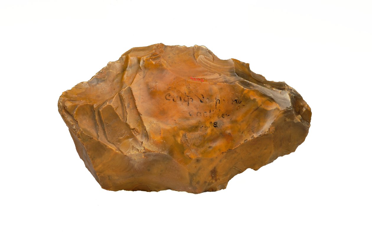 Topór krzemienny Chellean (krzemień) autorstwa Paleolithic