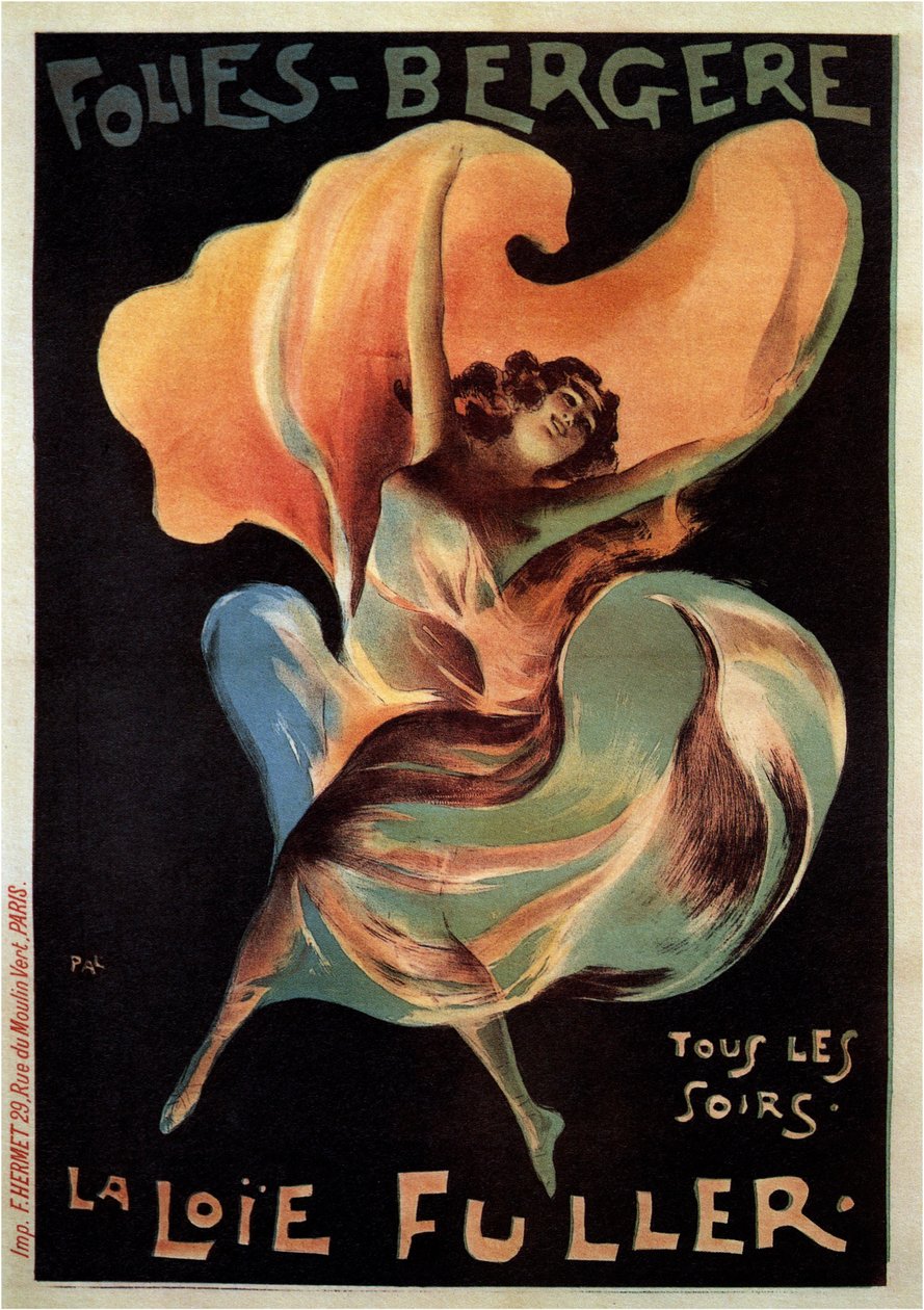Folies Bergères, 1897 autorstwa Paléologue