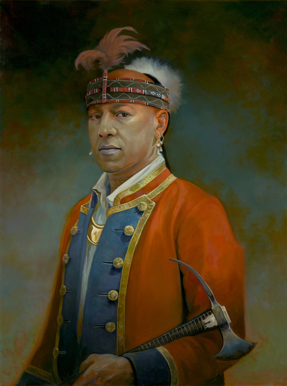 Allied to the King, 2017 (olej na płótnie) autorstwa Pamela Patrick White