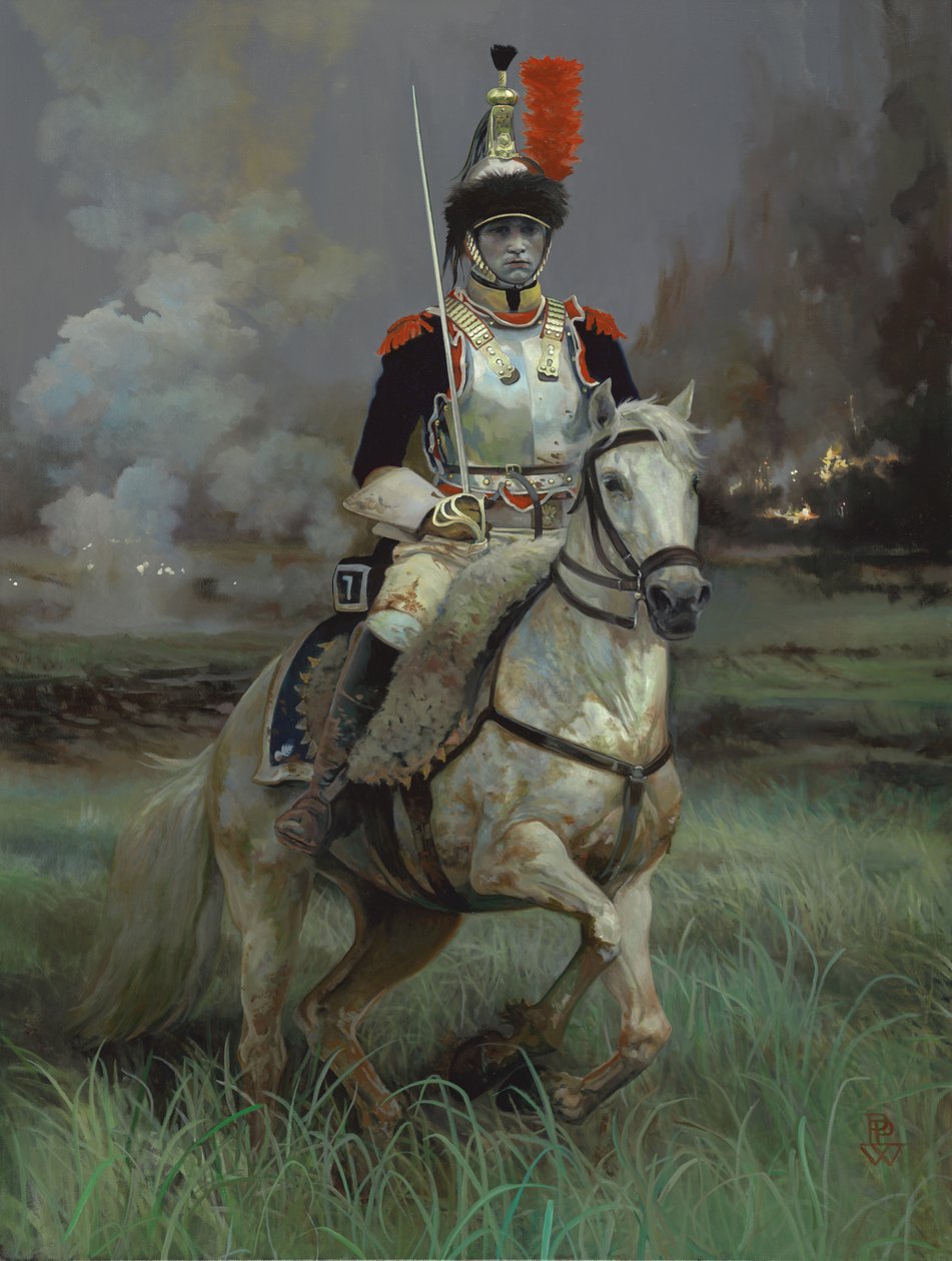 Cuirassier, 2016 (olej na płótnie) autorstwa Pamela Patrick White