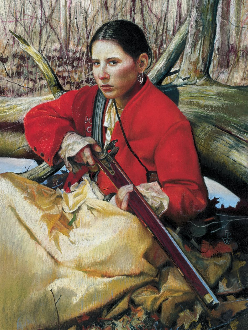 Wytrwałość, 2002 (pastel) autorstwa Pamela Patrick White