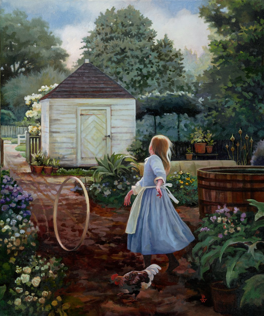 Wolność, 2009 (olej na płótnie) autorstwa Pamela Patrick White