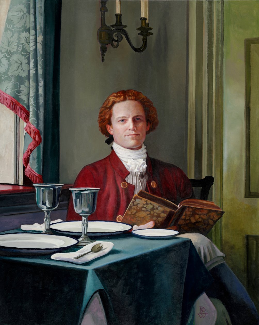 Jefferson, 2005 (olej na płótnie) autorstwa Pamela Patrick White