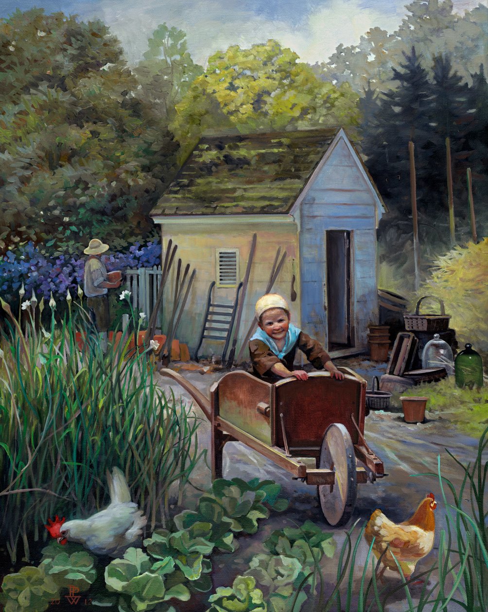 Liberty, 2011 (olej na płótnie) autorstwa Pamela Patrick White