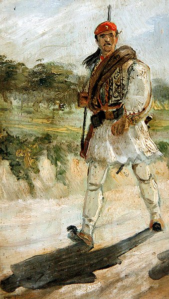 Mundur wojskowy, kolekcja 5 (patrz także 349159 i 349161-63) autorstwa Panos Aravantinos