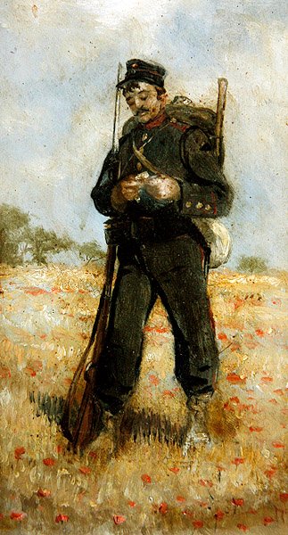 Mundury Wojskowe, kolekcja 5 (olej na pokładzie) (patrz także 349159-62) autorstwa Panos Aravantinos