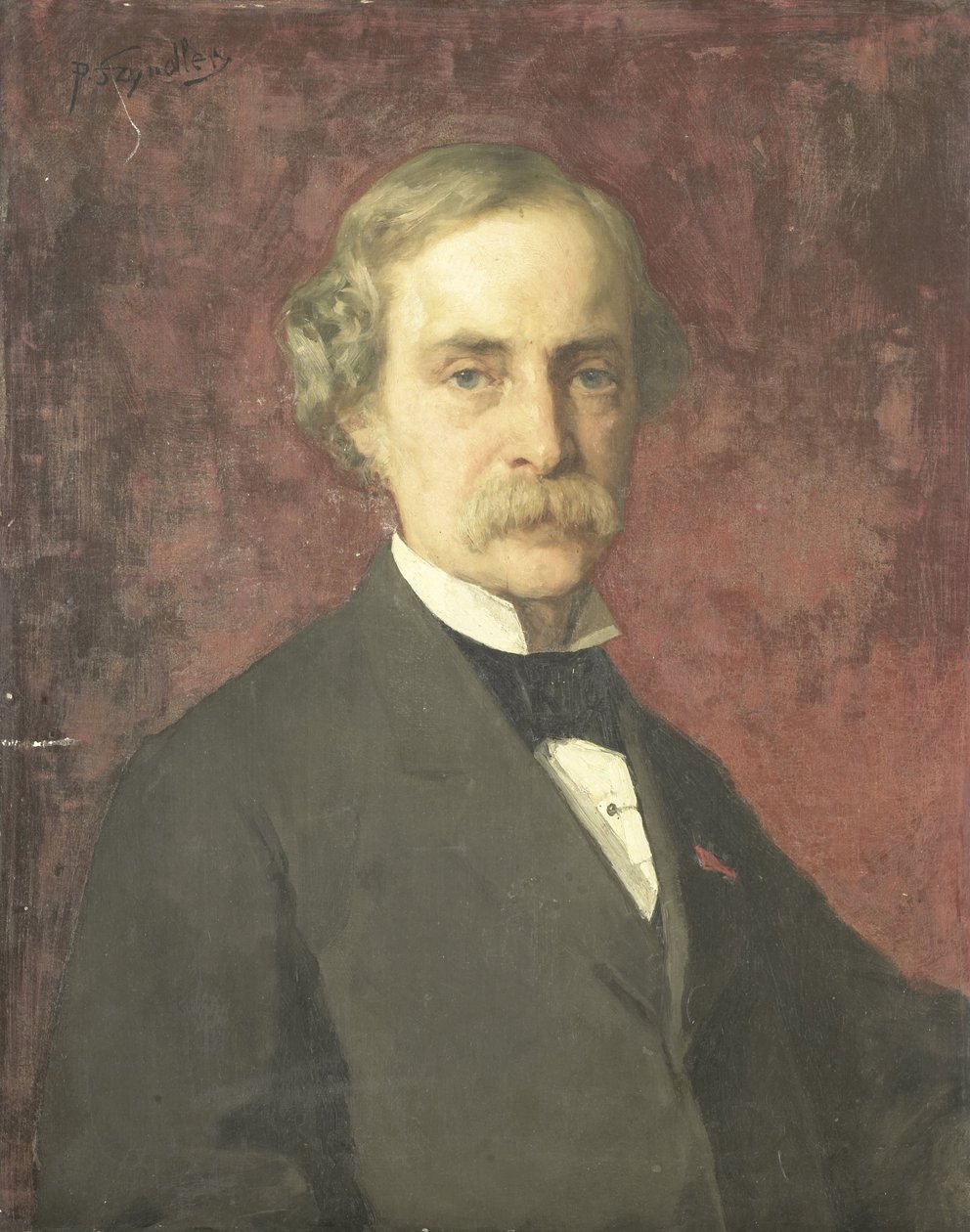 Johann Wilhelm Kaiser (1813-1900). Grafik, dyrektor Szkoły Grawerowania i Rijksmuseum autorstwa Pantaleon Szyndler