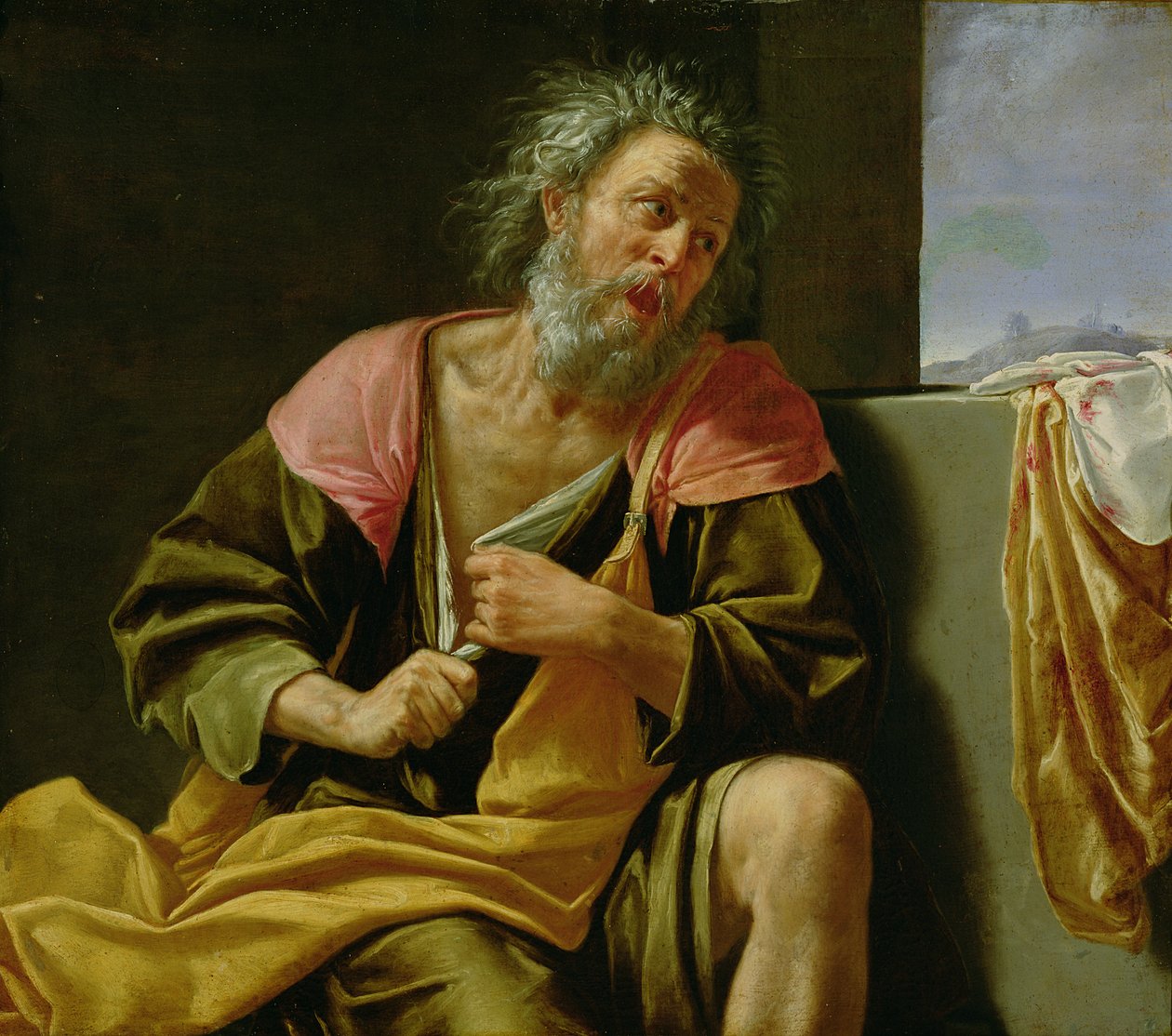 Agonia Jakuba, ok. 1648-52 autorstwa Paolo Emilio Besenzi