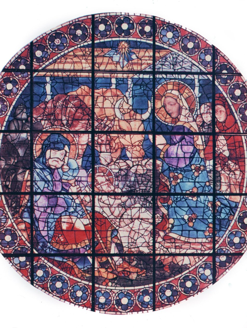Narodzenia, XV w. (witraże) autorstwa Paolo Uccello