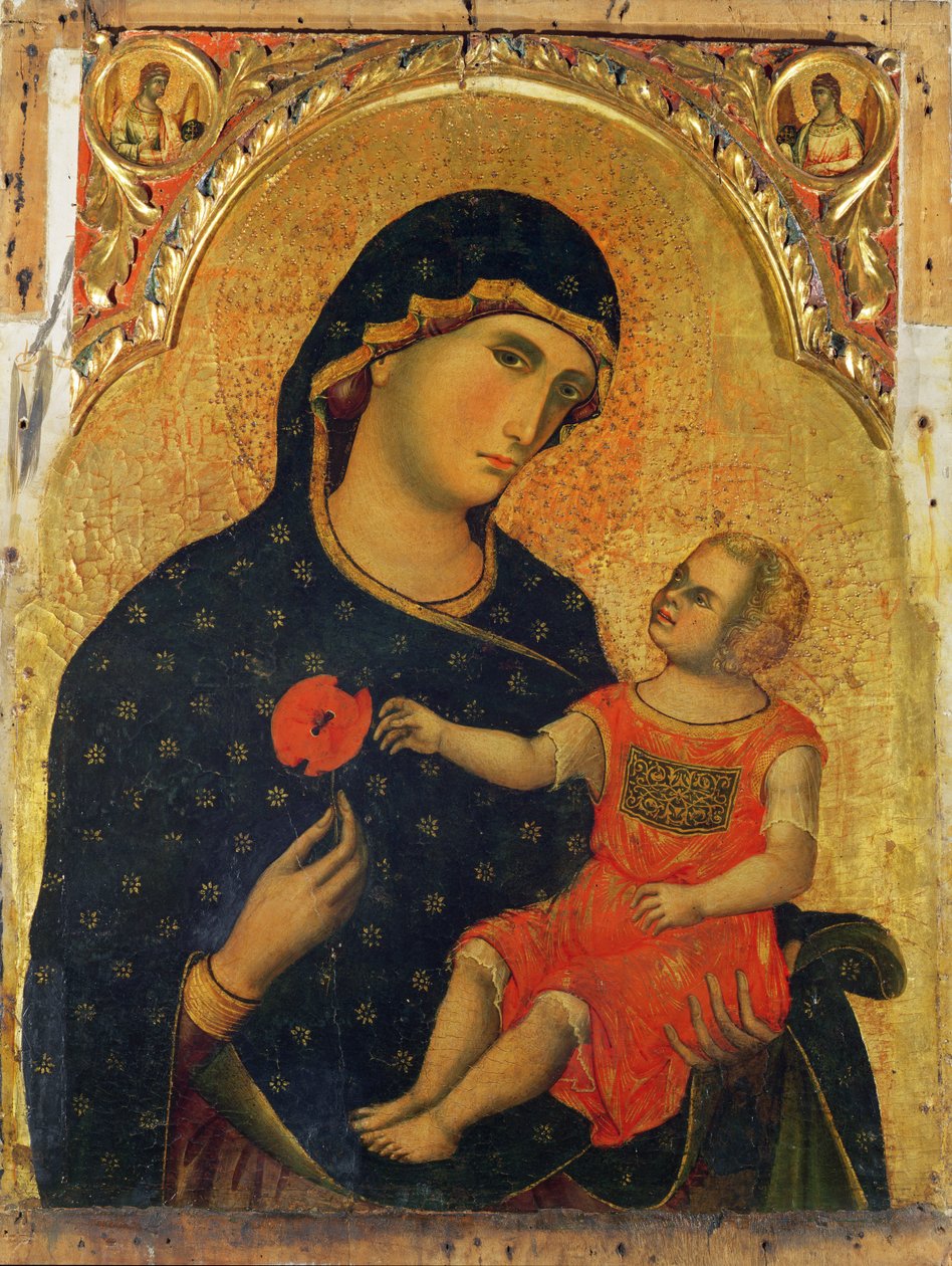 Madonna z Dzieciątkiem (panel) autorstwa Paolo Veneziano