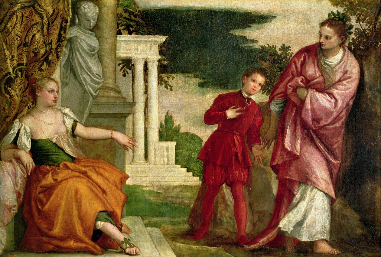Буян ба дэд полигийн хоорондох залуу autorstwa Paolo Veronese