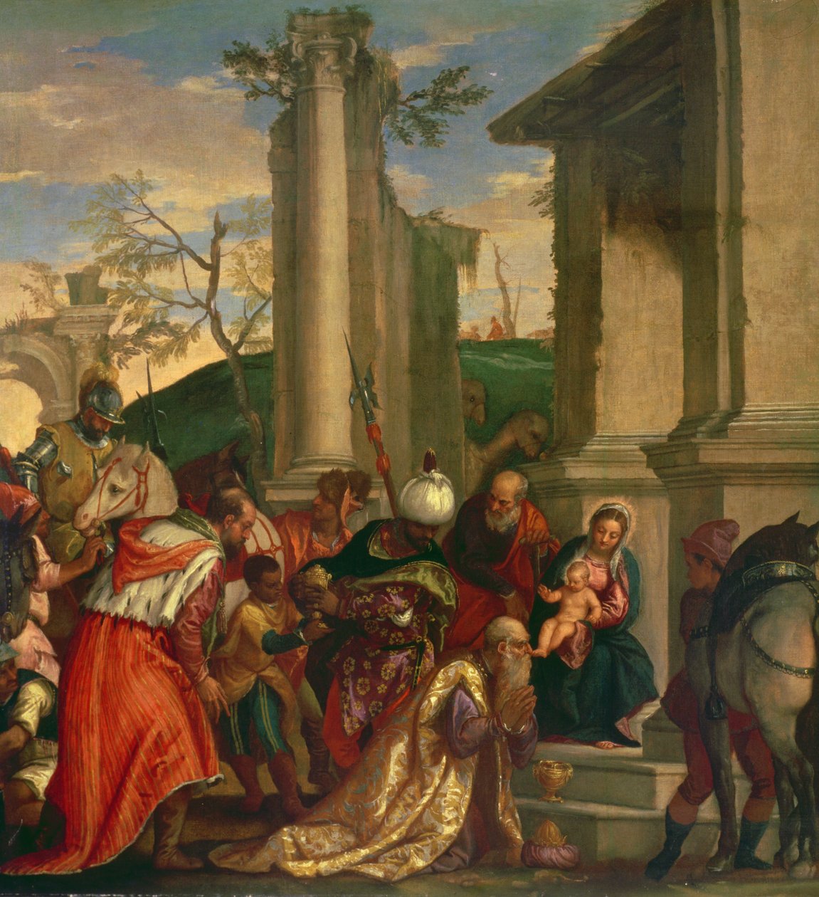 Adoracja Królów autorstwa Paolo Veronese