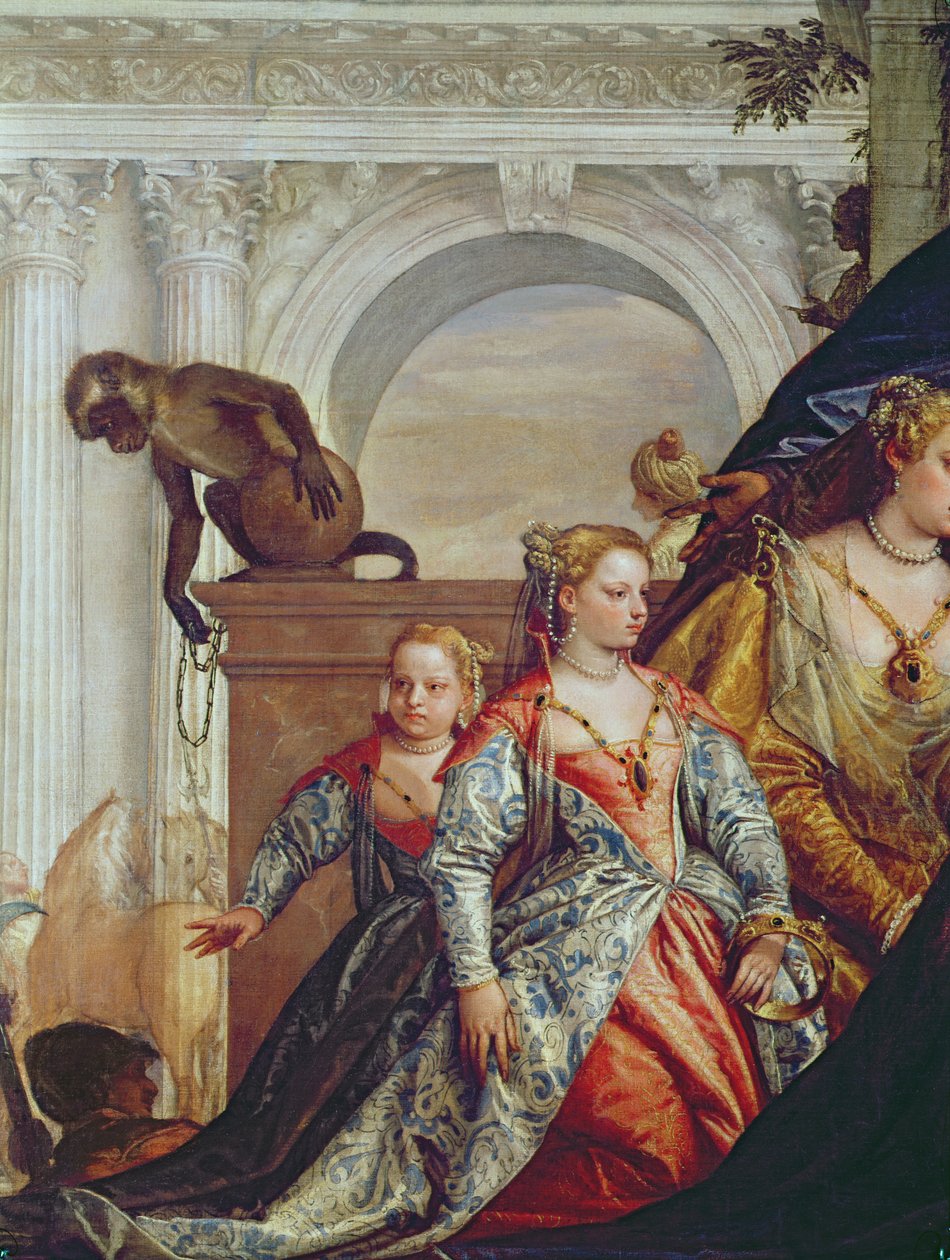 Rodzina Dariusza przed Aleksandrem Wielkim (356-323 pne) (detal z 2915) autorstwa Paolo Veronese