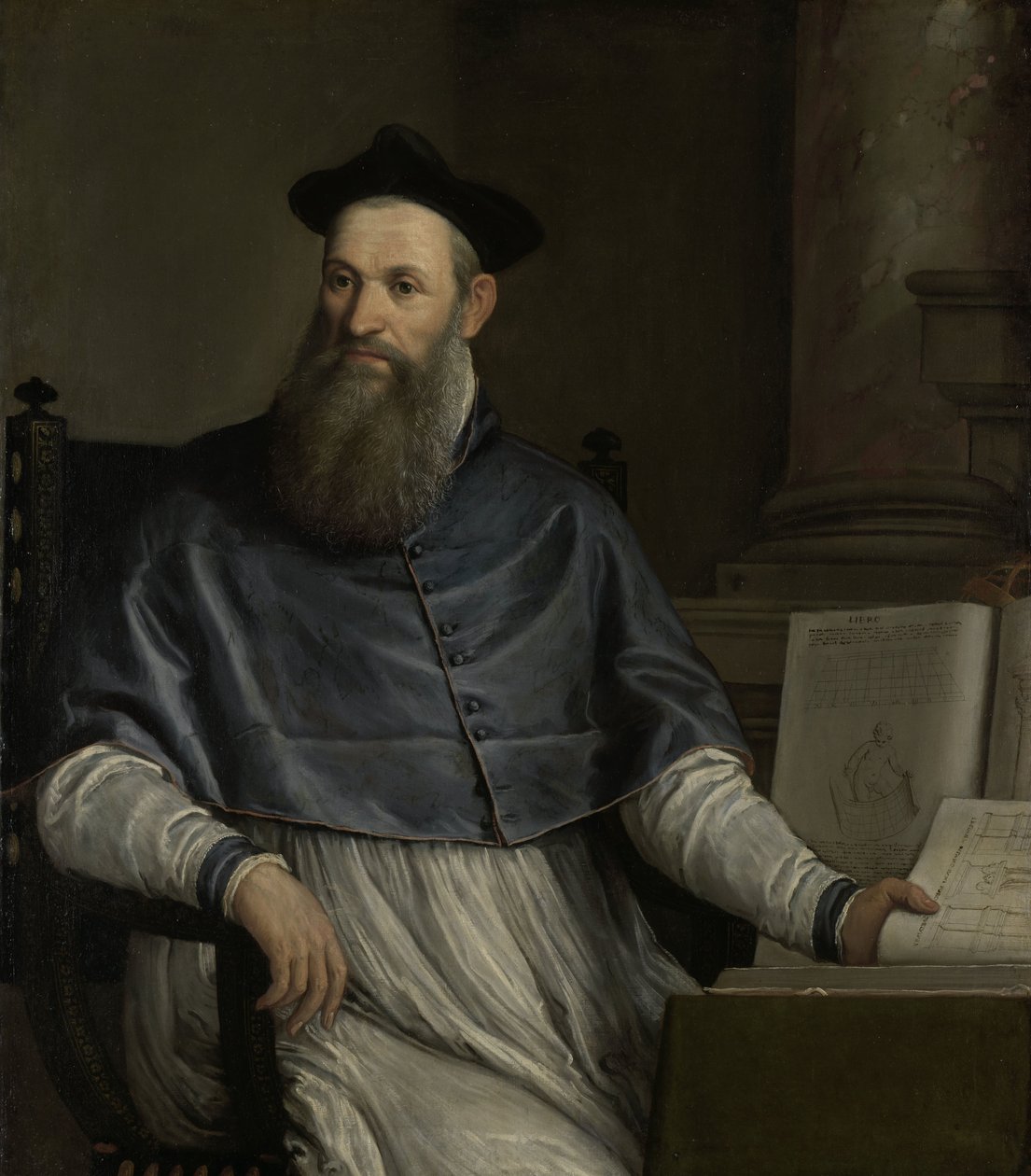 Portret Daniele Barbaro (1513-70) autorstwa Paolo Veronese