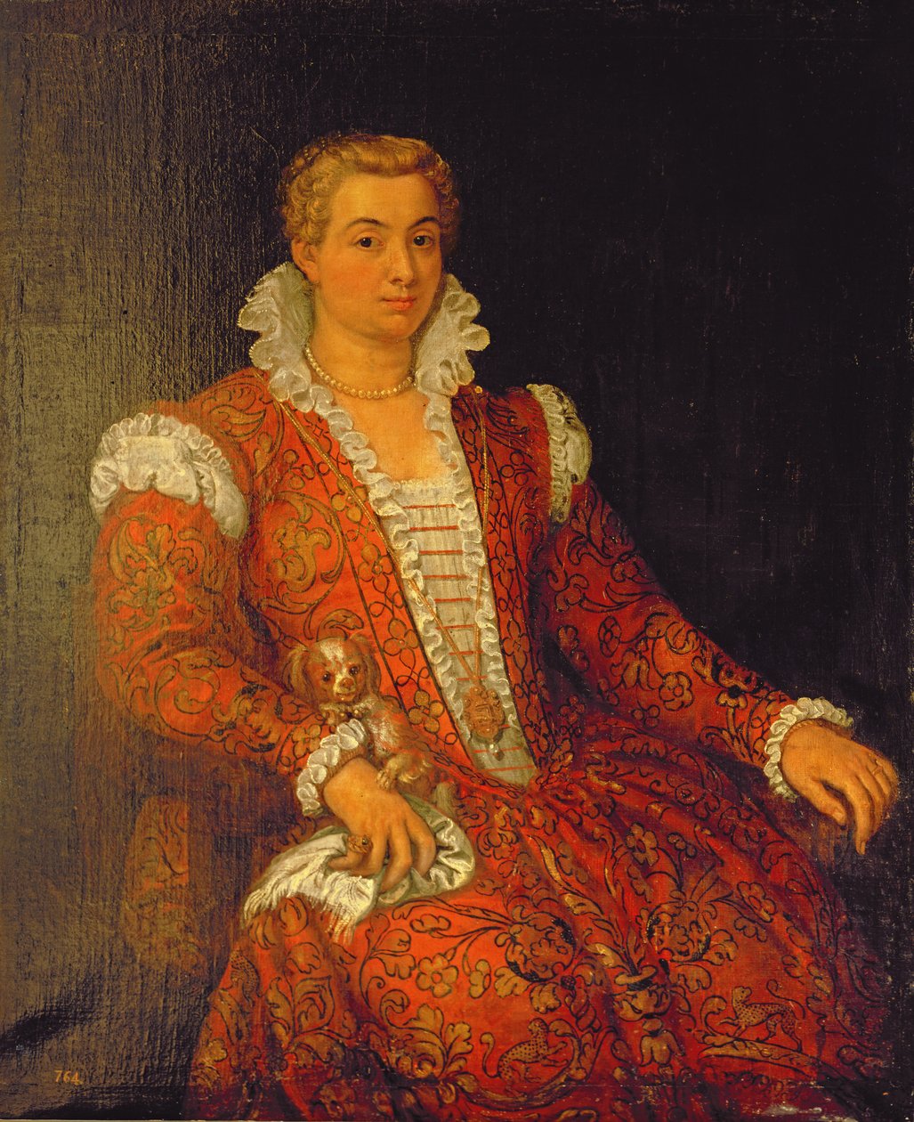 Portret przypuszczalnie Livia Colonna (zm.1552) autorstwa Paolo Veronese